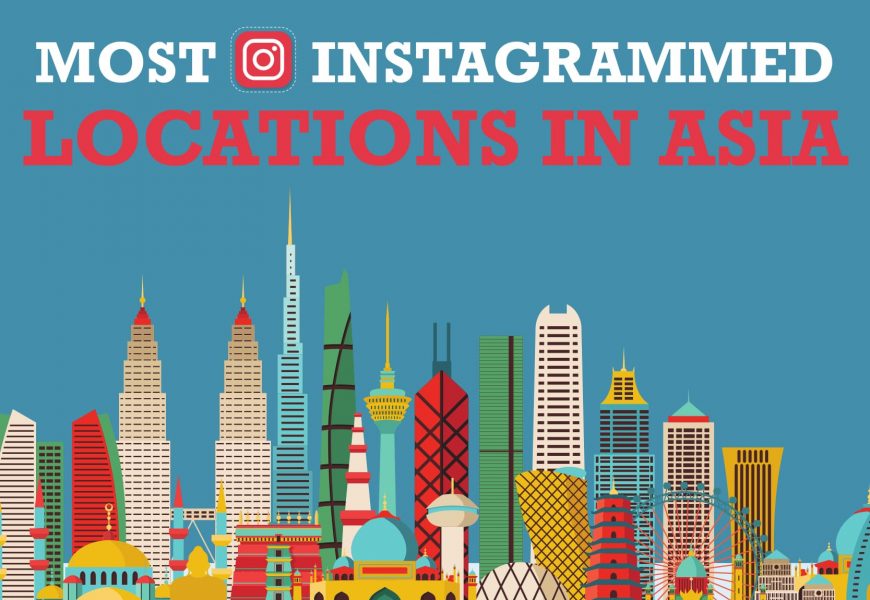 Top Places in Asia by Instagram Likes (infographic included)